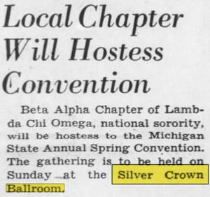 Silver Crown Ballroom (Amber House) - Apr 1948 Article